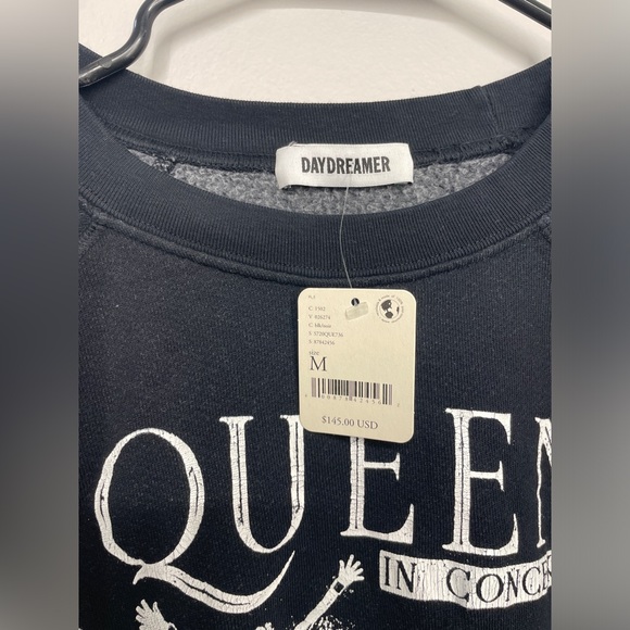 NWT DAYDREAMER QUEEN SOUTH AMERICAN TOUR RAGLAN CREW - Picture 8 of 11